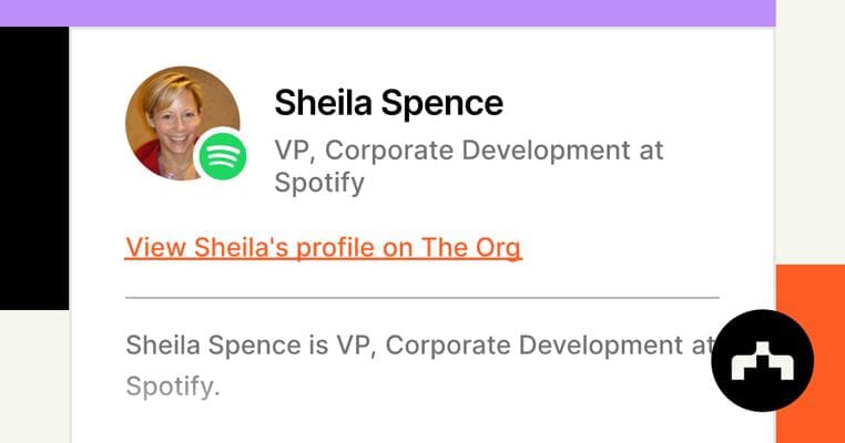 Sheila Spence, photo 1