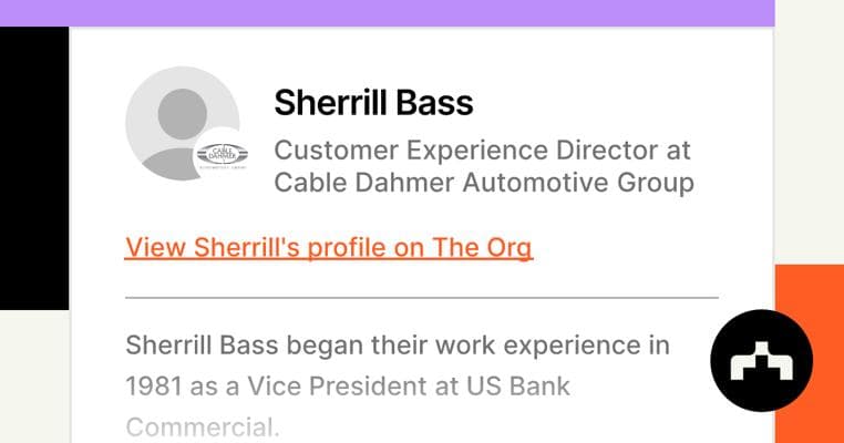 Sherril Bass, photo 1