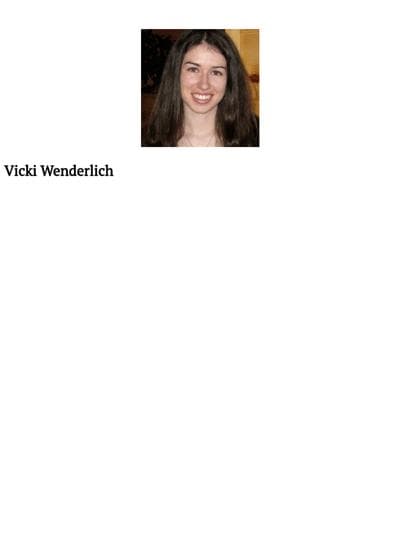 Vicki Wenderlich, photo 1