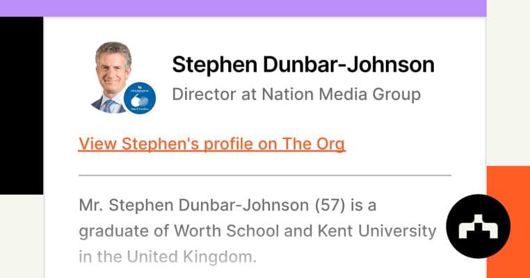 Stephen Dunbar-Johnson, photo 2