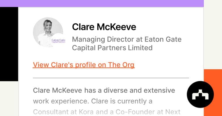 Clare McKeeve, photo 1