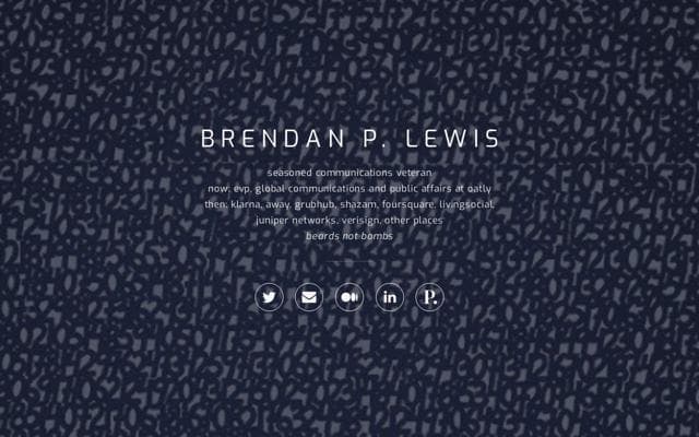 👋 Brendan P. Lewis, photo 1