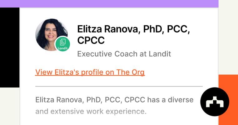 Elitza Ranova, PhD, PCC, CPCC, photo 2