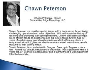 Chawn Peterson FINANCE~ACCOUNTING~ HUMAN RESOURCES, photo 2