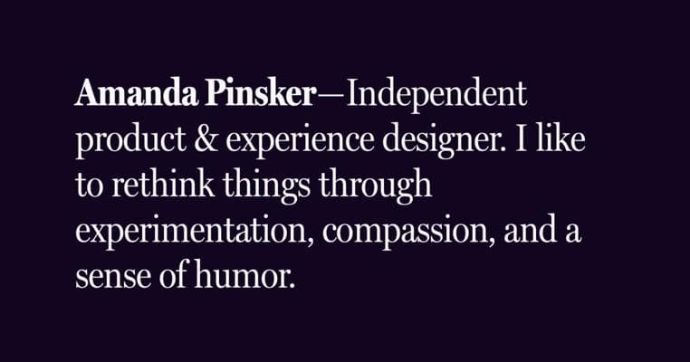 Amanda Pinsker, photo 1