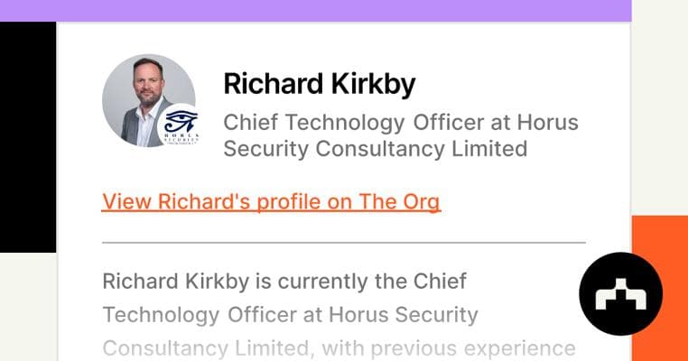 Richard Kirkby, photo 1