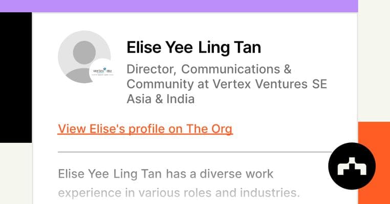 Elise Yee Ling Tan, photo 2