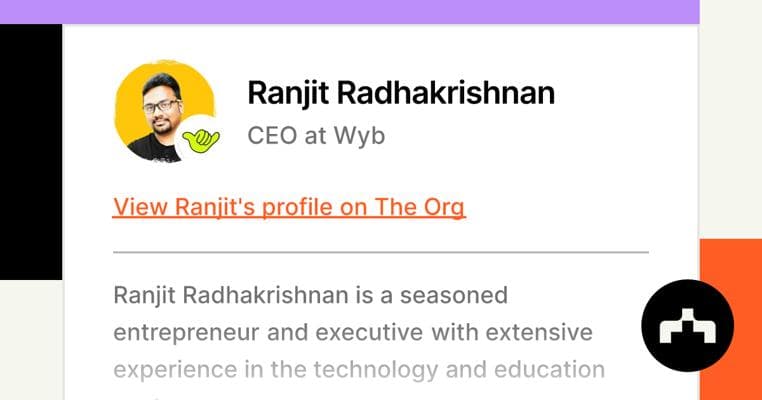 Ranjit Radhakrishnan, photo 1