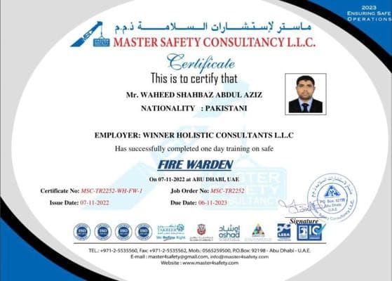 Waheed Warden (MBA, CMgr MCMI), photo 2