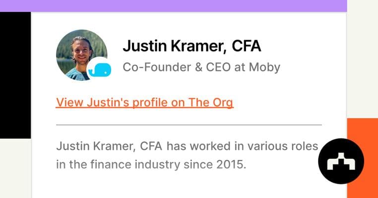 Justin Kramer, CFA, photo 2