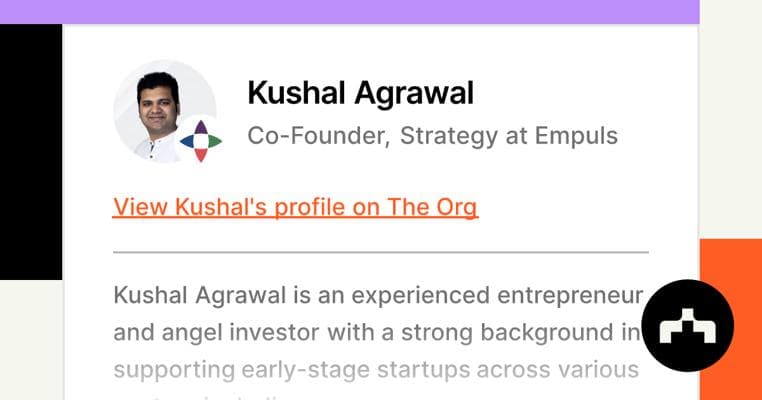 Kushal Agrawal, photo 1