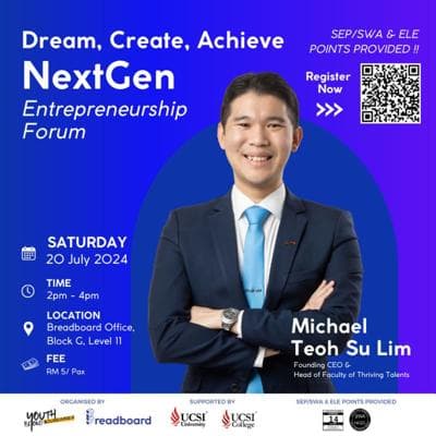 Michael Teoh Su Lim ✔️  Keynote Speaker 📢 and Mentor 🔥, photo 2