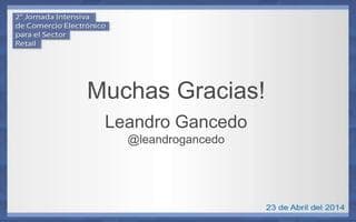 Leandro Gancedo, photo 1