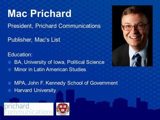 Mac Prichard, photo 1