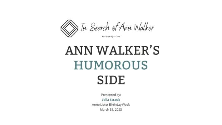 Ann Walker, photo 2