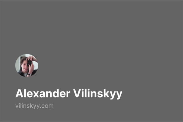 Alexander Vilinskyy, photo 1